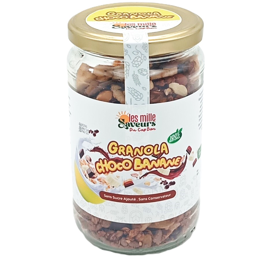 Granola pot choco banane 350g