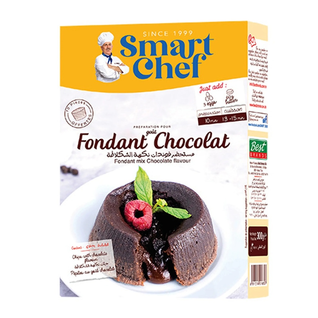 FONDANT CHOCOLAT SMART CHEF