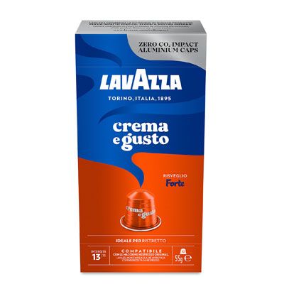 CREMA E GUSTO FORTE LAVAZZA NESPRESSO (10pc )