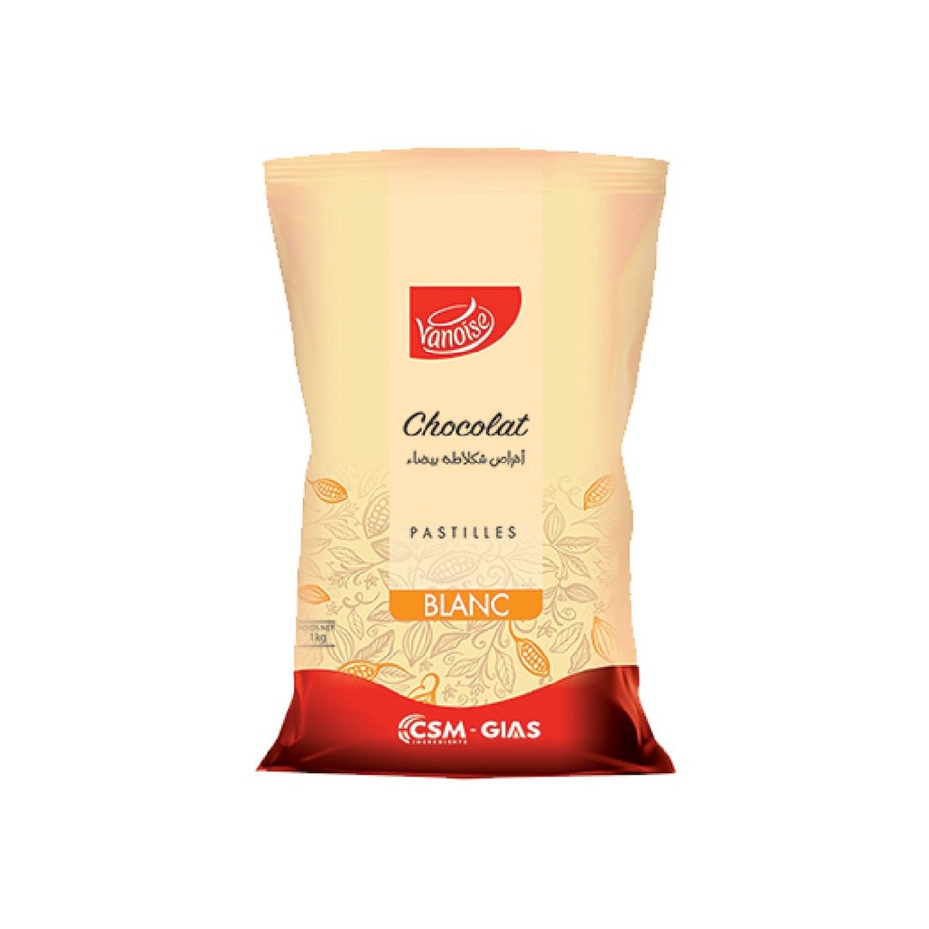 DROPS CHOCOLAT BLANC 1KG