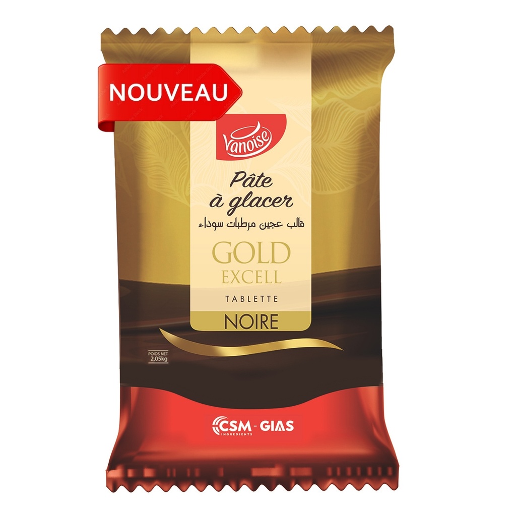 Tab PAG noir Gold  Excel 2,05 kg