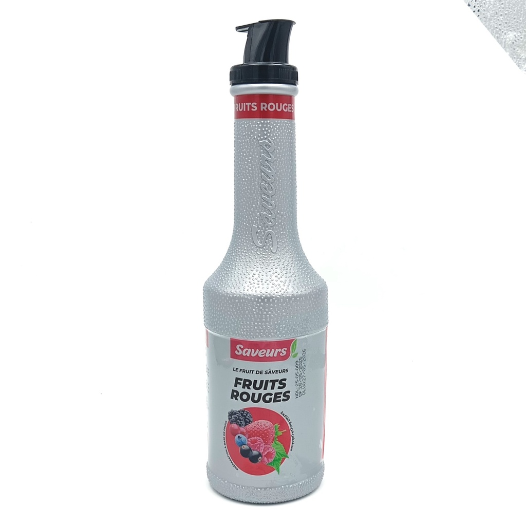 PUREE DE FRUIT ROUGE SAVEURS 1KG