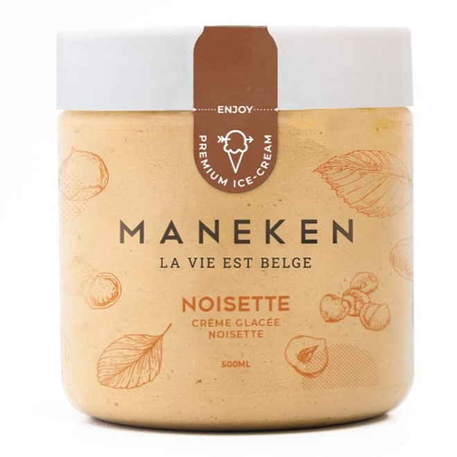 MANEKEN  500 ML NOISETTE