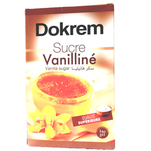 SUCRE VANILLINE DOKREM 1KG