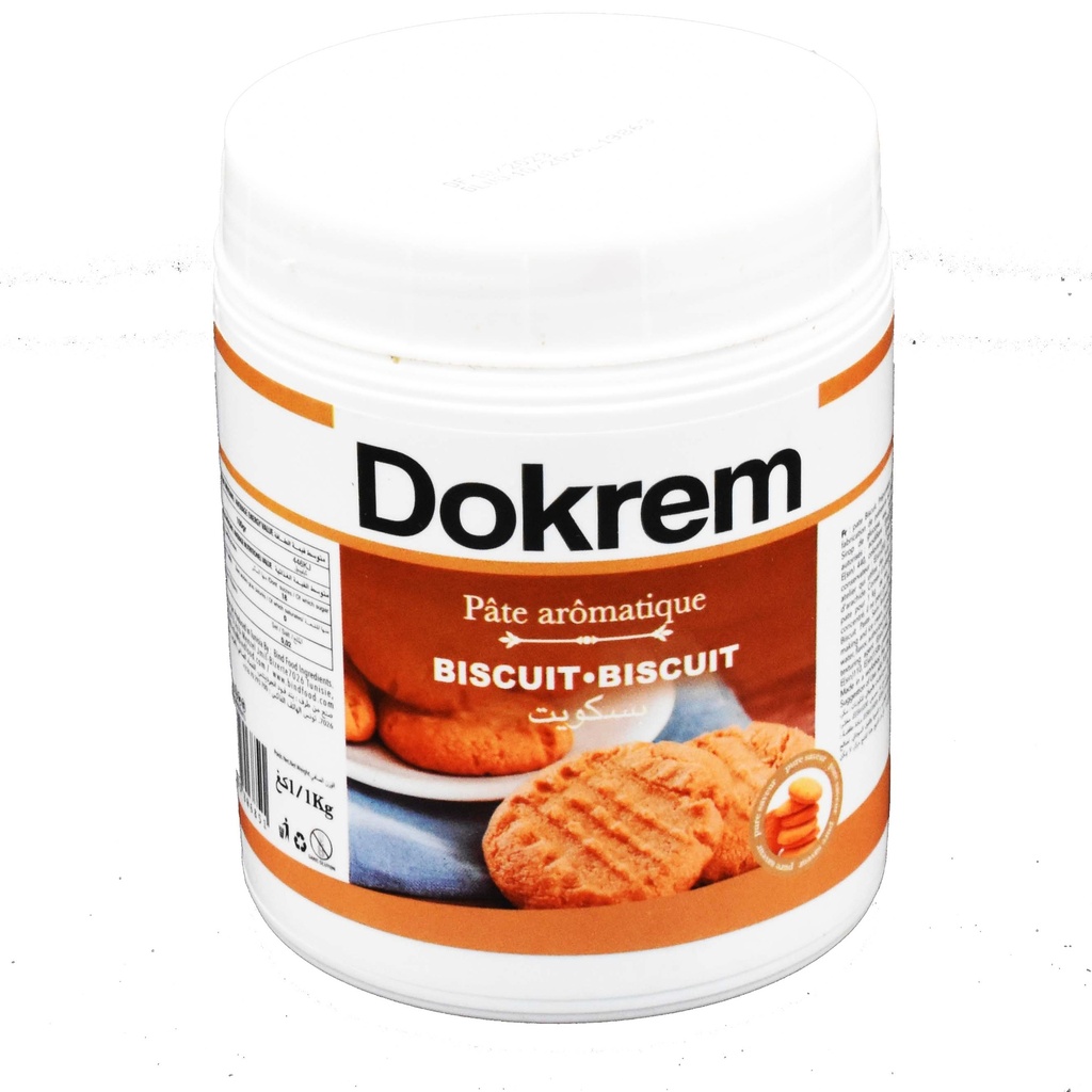 PÂTE AROMATIQUE BISCUIT DOKREM 1KG