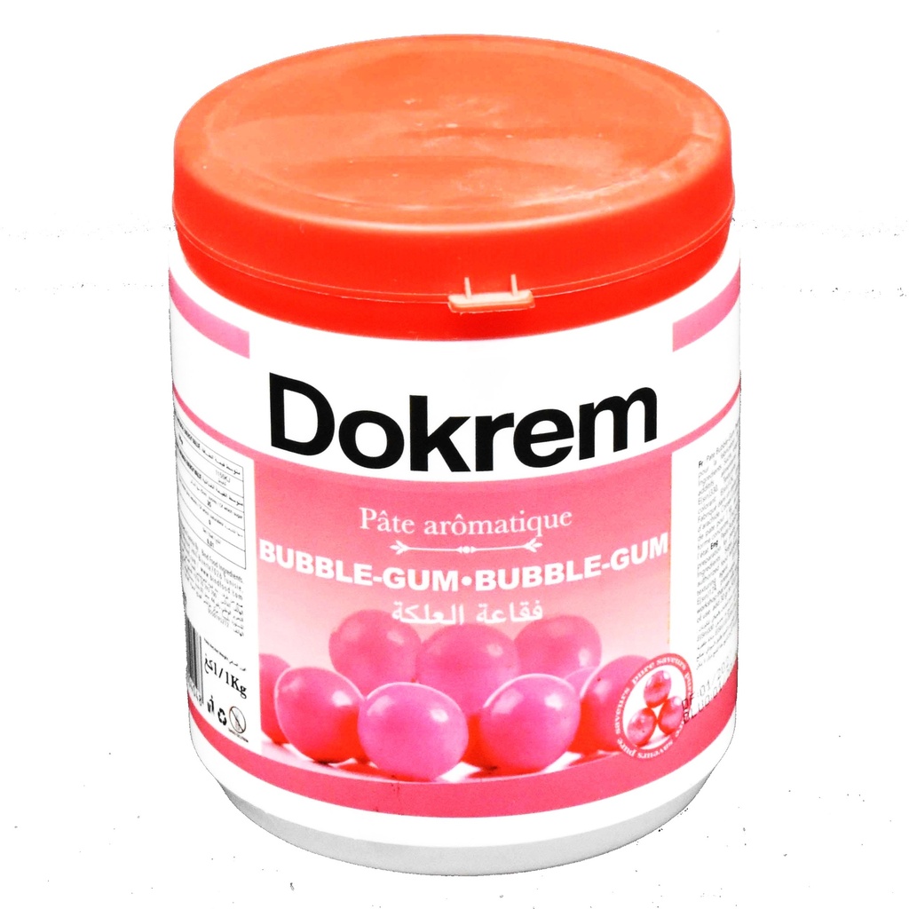 PÂTE AROMATIQUE BUBBLE-GUM DOKREM 1KG