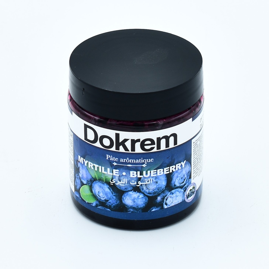 PÂTE AROMATIQUE MYRTILLE 200GR DOKREM