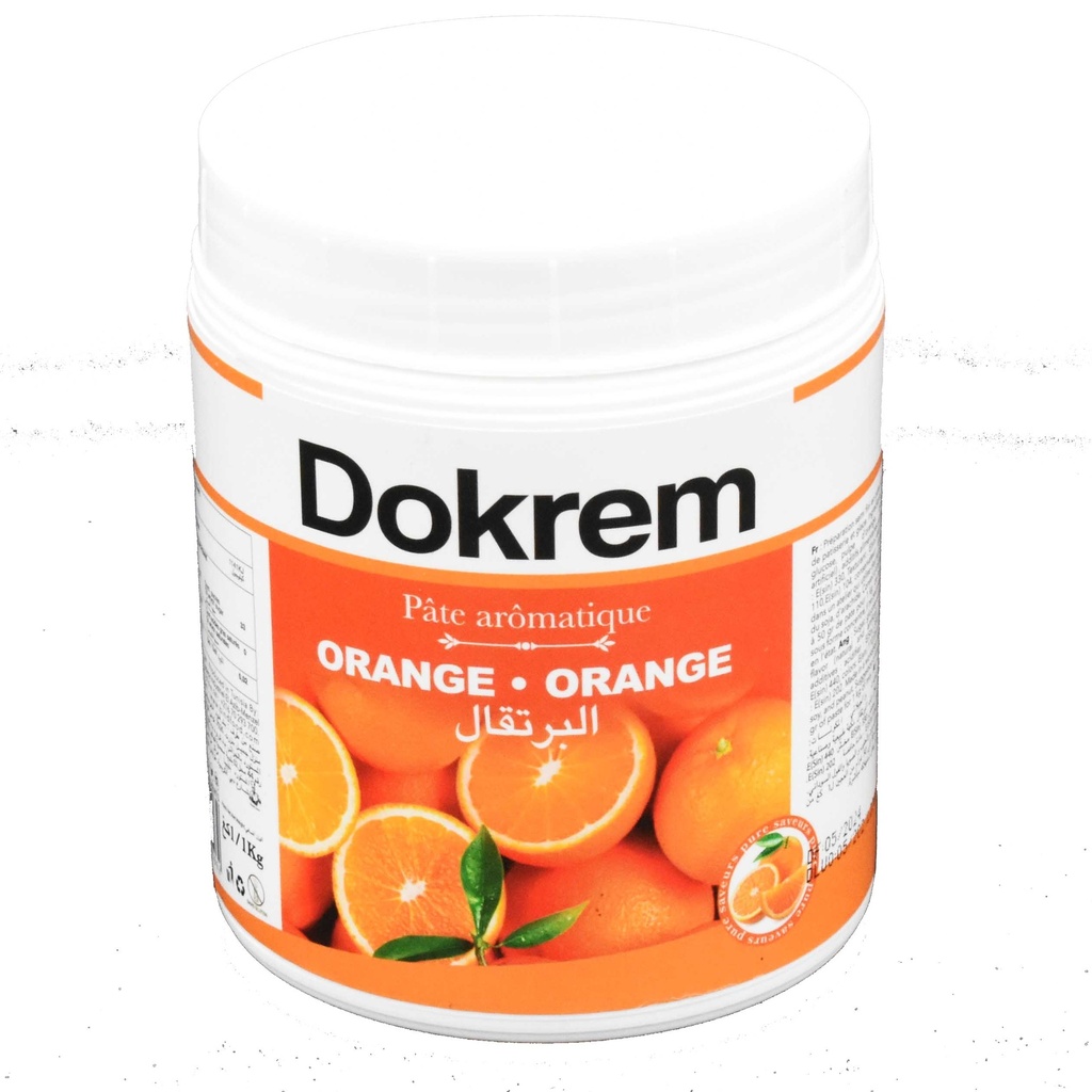 PÂTE AROMATIQUE ORANGE DOKREM 1KG