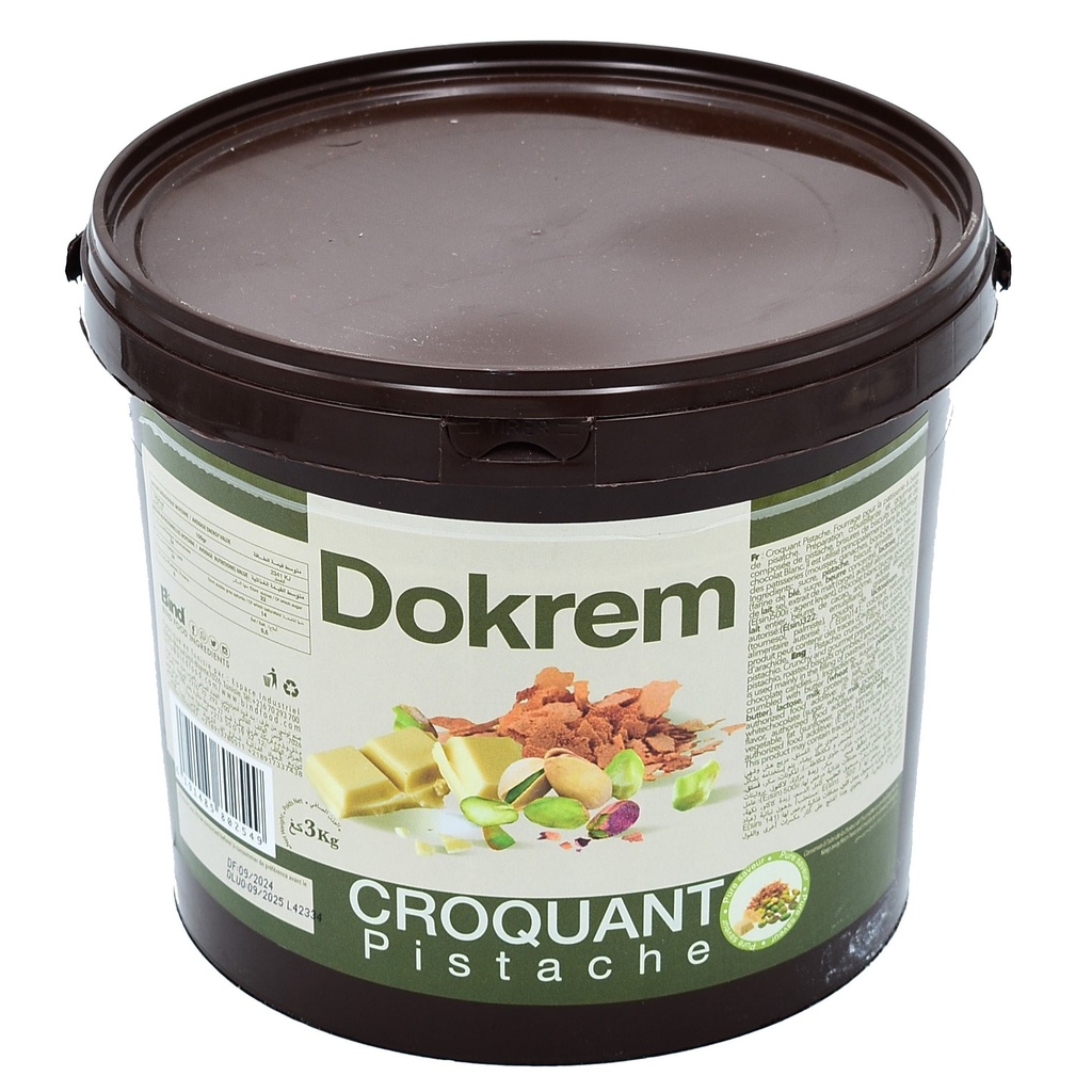 CROQUANT PISTACHE 3KG