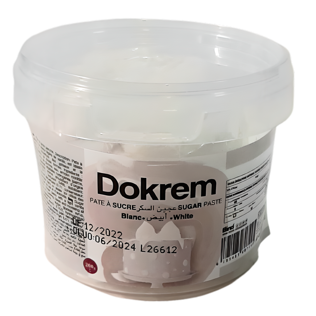 PATE A SUCRE BLANCHE 200GR DOKREM