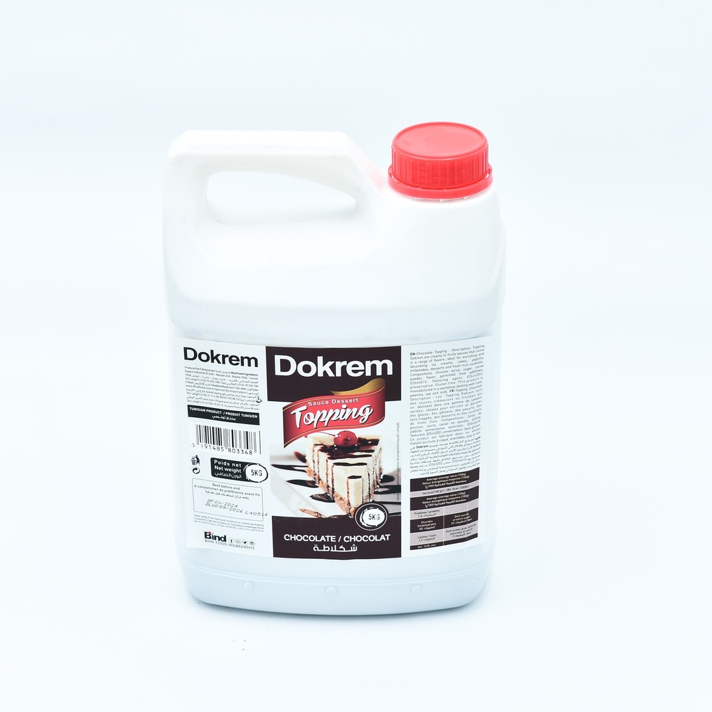TOPPING CHOCOLAT DOKREM 5KG