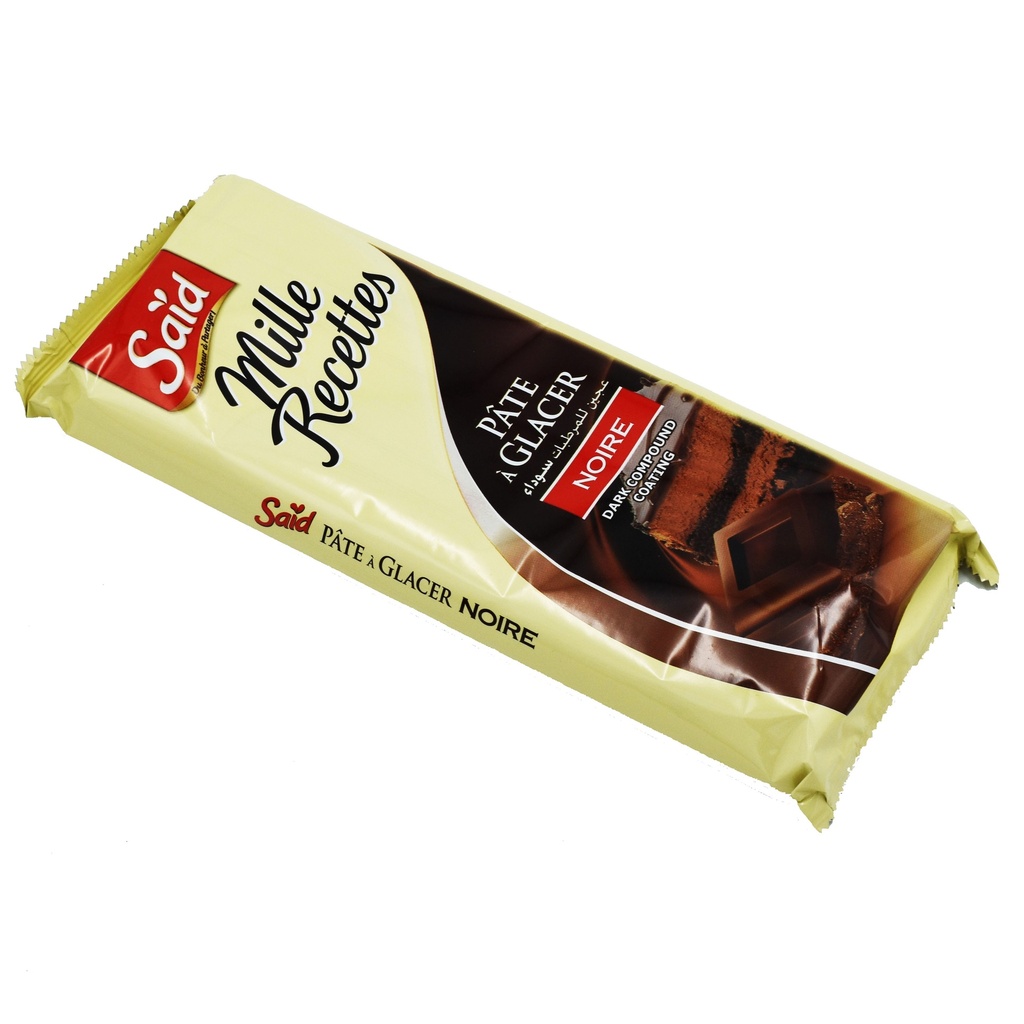 Pâte à glacer noire Said 500gr