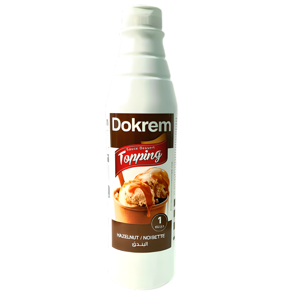 SAUCE TOPPING NOISETTE DOKREM 1L (copie)