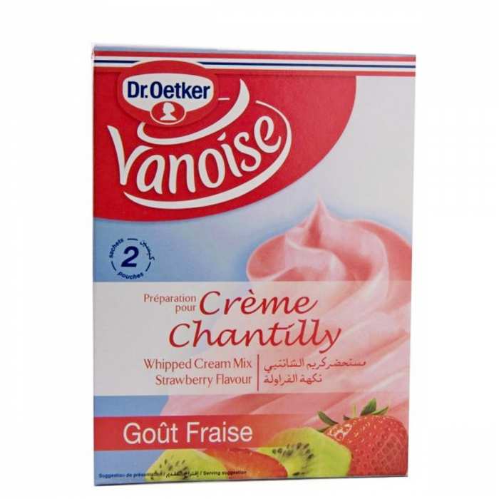 CREME CHANTILLY FRAISE 60G