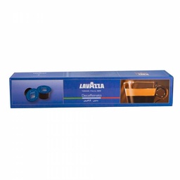 [08004] 10CAPSULES BLUE ESPRESSO DECAFINE