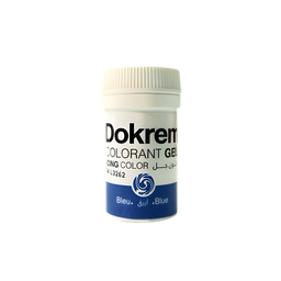 [GEL30GR-BLEU] COLORANT GEL BLEU 30GR DOKREM