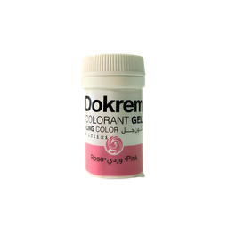 [30126-30GR] COLORANT GEL ROSE 30GR DOKREM