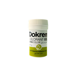 [30130-30GR] COLORANT GEL VERT PISTACHE 30GR DOKREM
