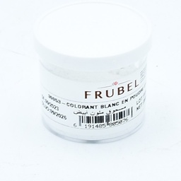[30053-20GR] COLORANT POUDRE BLANC 20GR FRUBEL
