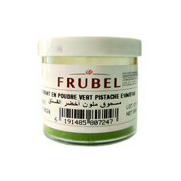 [30204-20GR] COLORANT POUDRE VERT PISTACHE 20GR FRUBEL