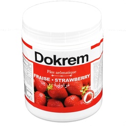 [10038-1KG] PATE AROME FRAISE DOKREM 1KG