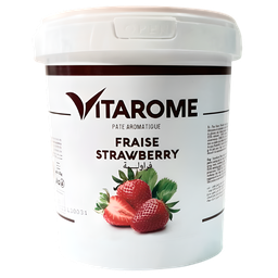 [10107-1KG] Pate fraise vitarome 1kg