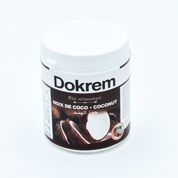 [10060-1KG] PÂTE AROMATIQUE NOIX DE COCO DOKREM 1KG