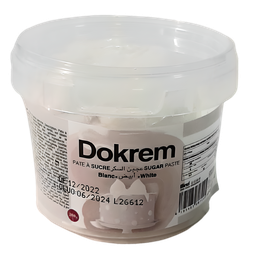 [10137-200GR] PÂTE A SUCRE BLANCHE 200GR DOKREM