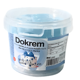 [10170-200GR] PÂTE A SUCRE BLEU CLAIR 200GR DOKREM