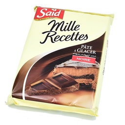[5271101] Pâte à glacer noire said 1kg