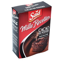 CACAO EN POUDRE NON SUCRE SAID 250GR