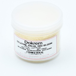 [10074-100GR] [10074-100GR] [10074-100GR] GELATINE HALAL DOKREM 100GR